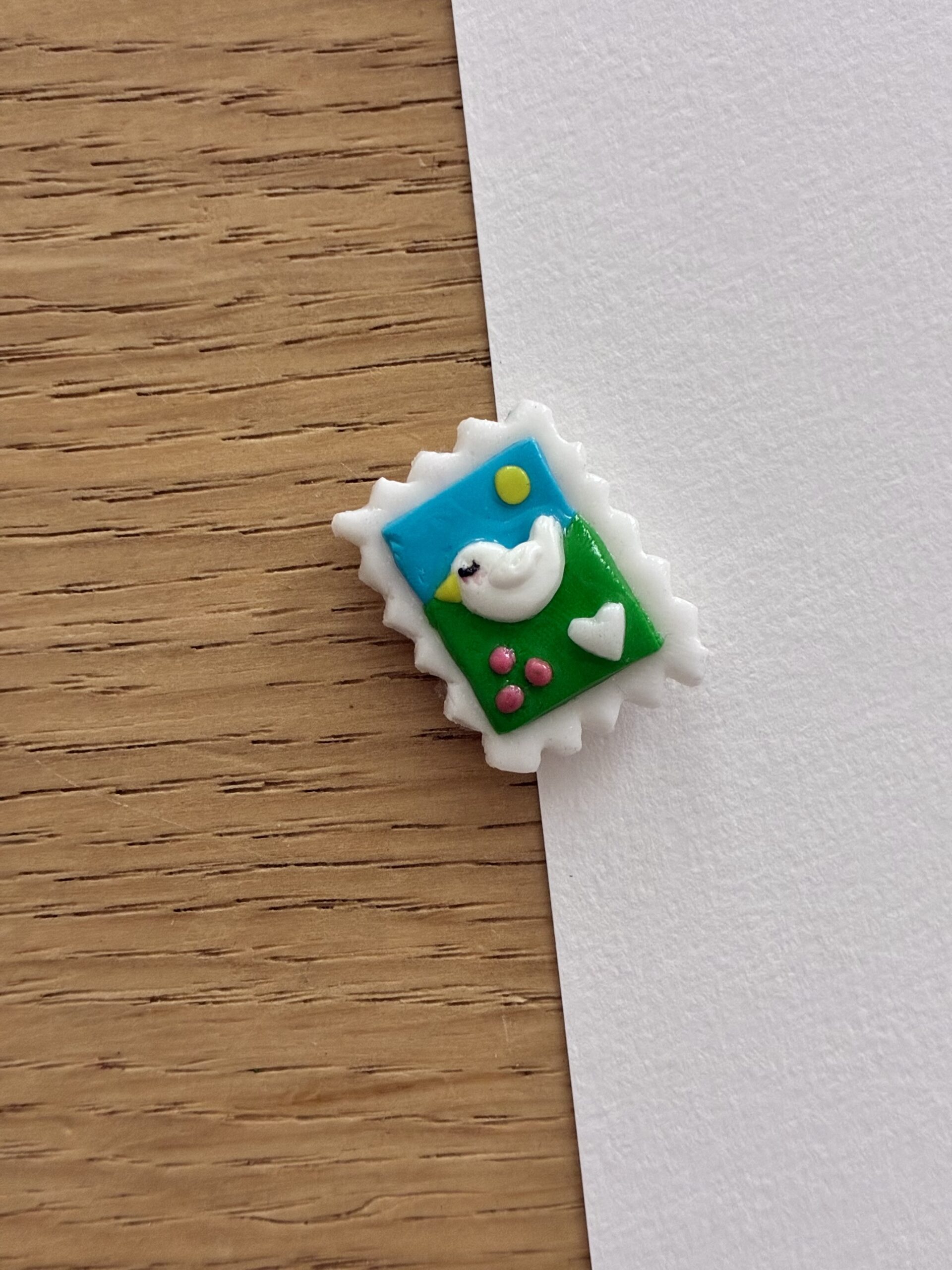 Aimant "Timbre Oiseau"