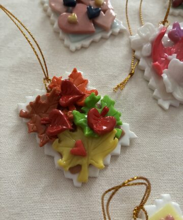 Suspension Small "Feuilles d'automne"