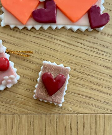 Aimant Timbre "Love"