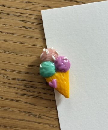 Aimant "Glace 3 boules"