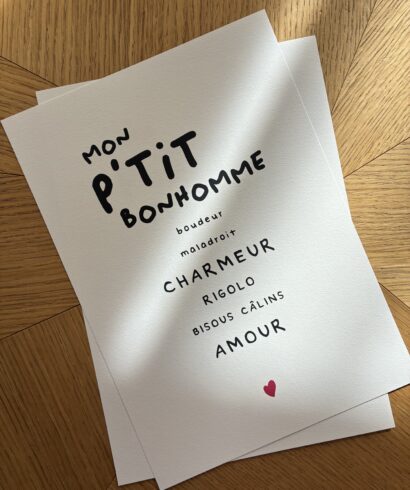 Affiche "P'tit Bonhomme"
