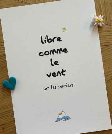 Affiche "Libre"